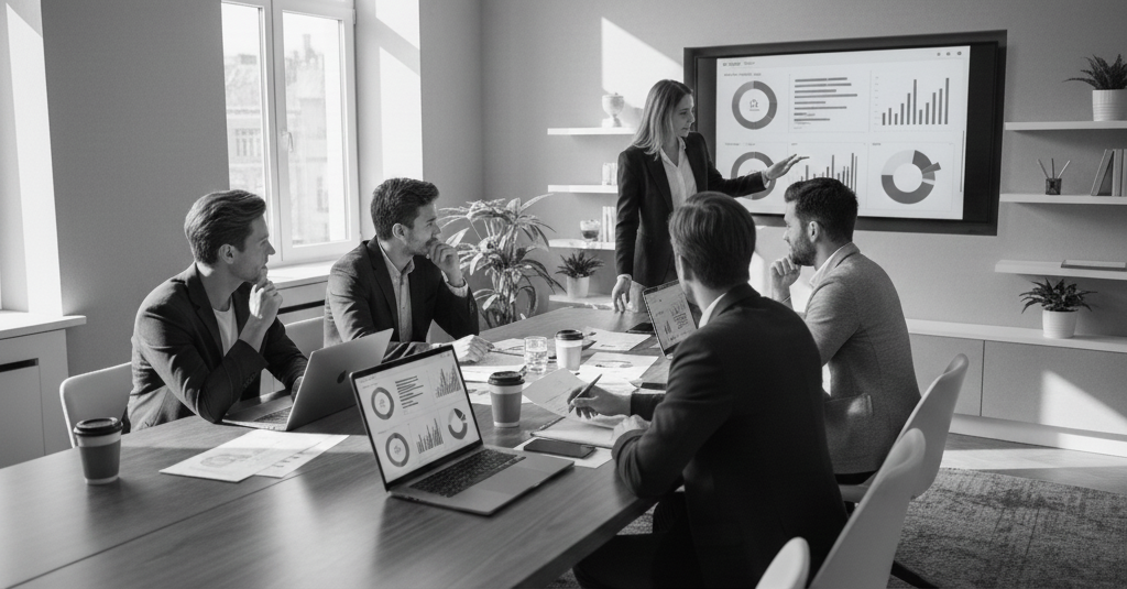 Equipo trabajando con el método Mazi